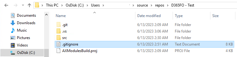 Sample Main Repository Folder