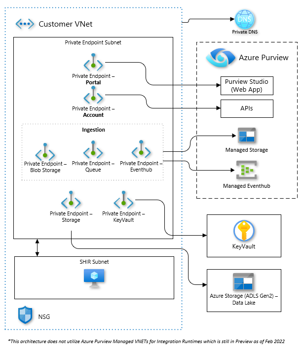 Azure Purview in a Virtual Network